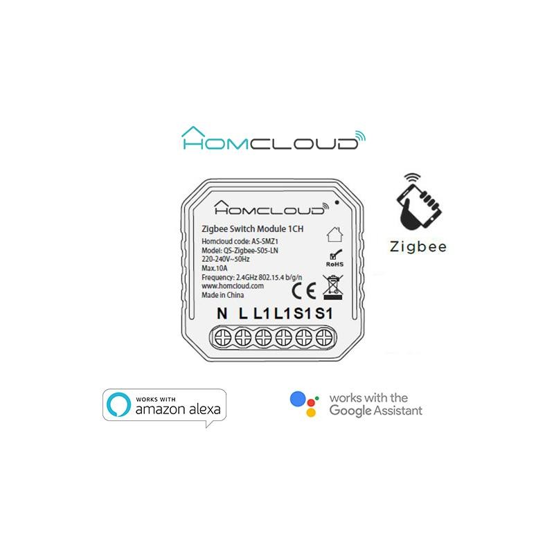 Modulo Interruttore 1 canale Zigbee