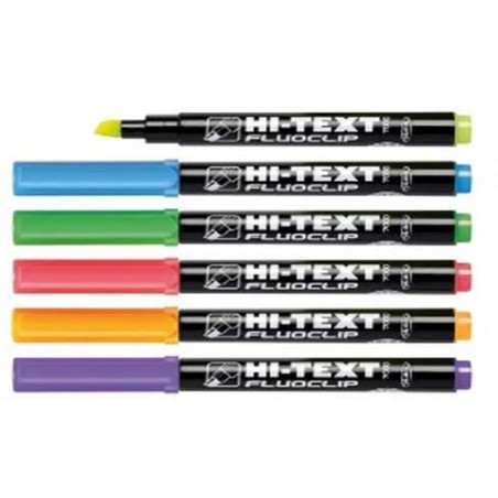 Fluoclip Evidenziatore verde sc.12 pezzi