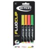 Fluoclip Evidenziatore blister 4 pezzi
