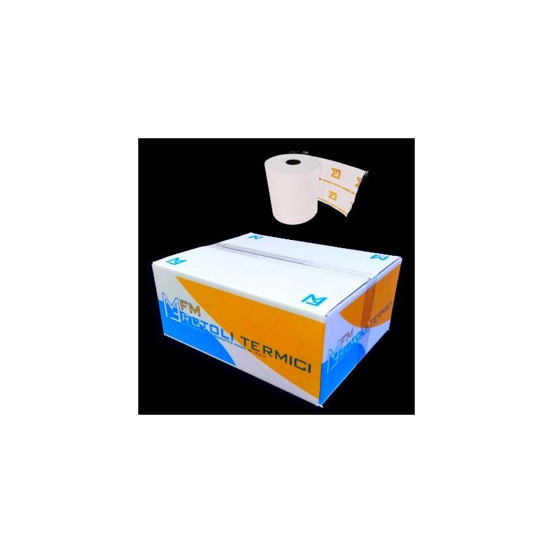 10x Rotolo POS in carta termica mm 57x10 mtl