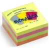 MEMOIDEA 76x76 mm colori neon assortiti - 400 fogli 