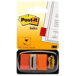 Post-it® Index Medium Arancio - dispenser da 50 segnapagina
