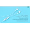 Auricolari Sport Bluetooth 4.2 Smart ultra leggeri bianchi