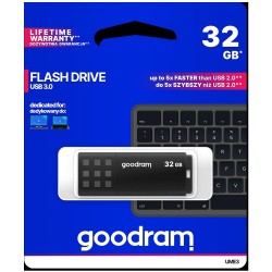 Pendrive GoodRAM 32GB BLACK USB 3.0 - retail blister