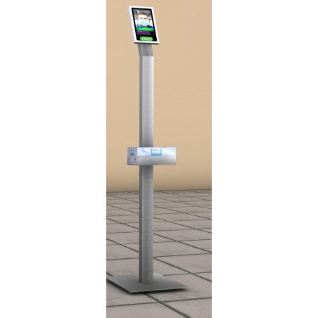 Portaguanti/get in alluminio per colonnina OET-SFT32-BASE