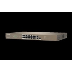 Switch Unmanaged 16FE+2GE/1SFP Rack mount - IP-COM