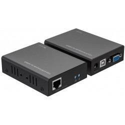 Kit TX-RX Extender VGA e segnale USB,UTP a 300MT, 1080p@60Hz