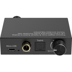 Convertitore Audio da Digitale a Analogico, setup Volume