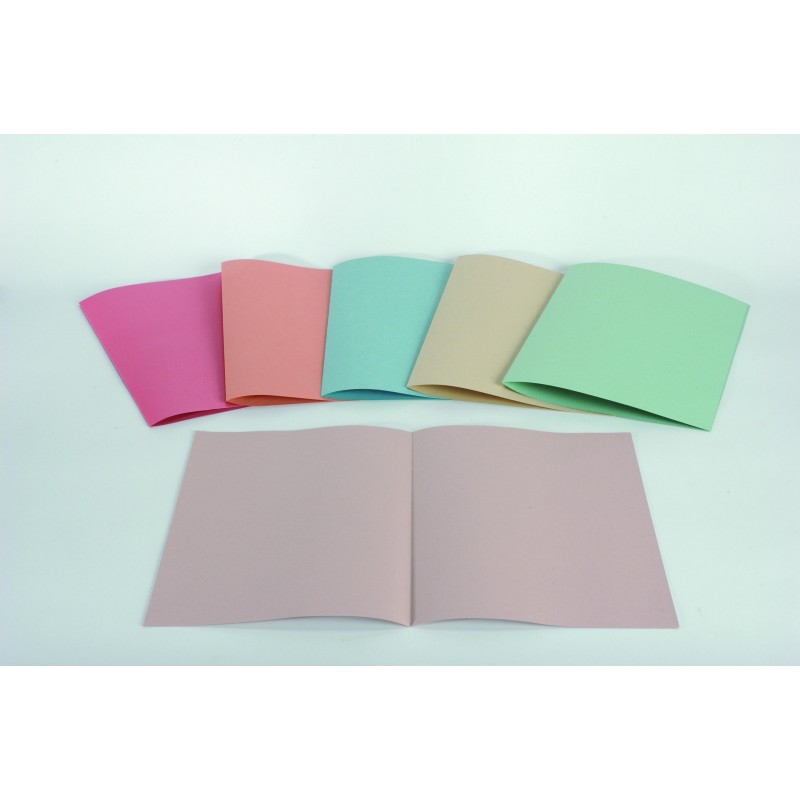 100 X Cartellina MANILLA semplice gr.145 - ROSSO