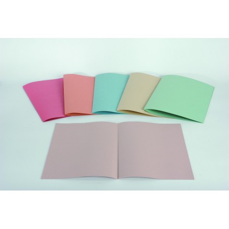 100 X Cartellina MANILLA semplice gr.145 - ROSSO