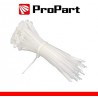 Fascette elettricista nylon 3,6x300mm Bianco 100pz