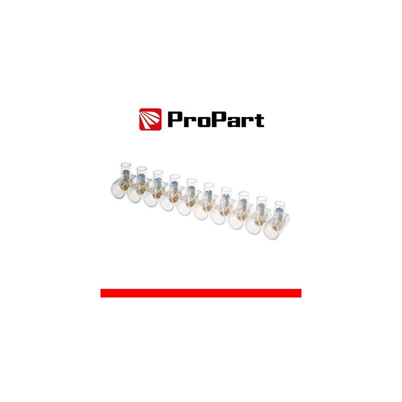 Morsetti volanti trasp. 10poli 10mm2 10 stecche da 10pz cada