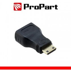 Adattatore Spina HDMI Mini(tipo C)–Presa HDMI(19PIN) dorato