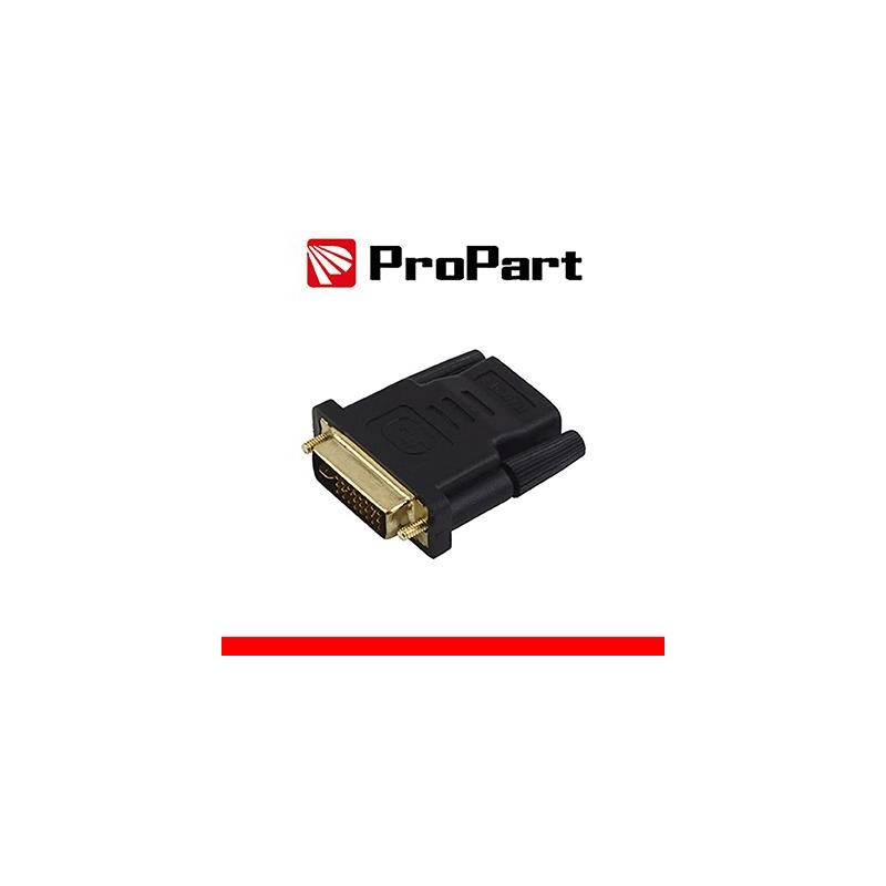 Adattatore Spina DVI Dual Link(24+1)-Presa HDMI(19PIN) dorat