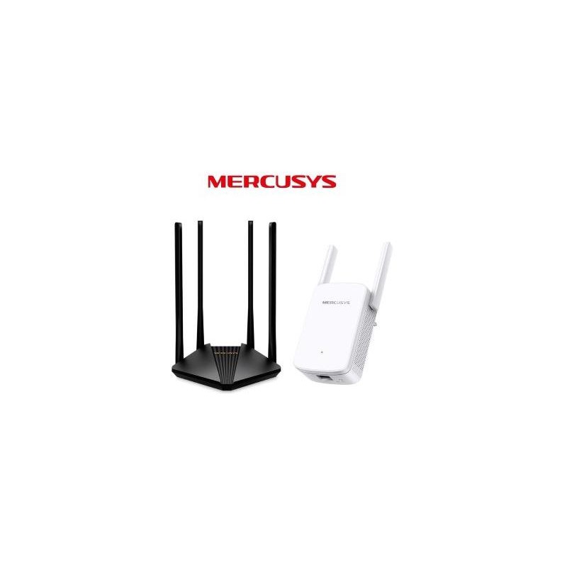 Kit Gigabit Mercusys-Router Dual Band MR30G + Extender ME30