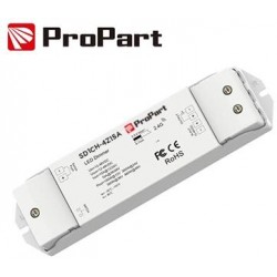 Ricevitore DIM + pulsante12/24V, 1CH*10A/15A 12-48VDC RF2.4G