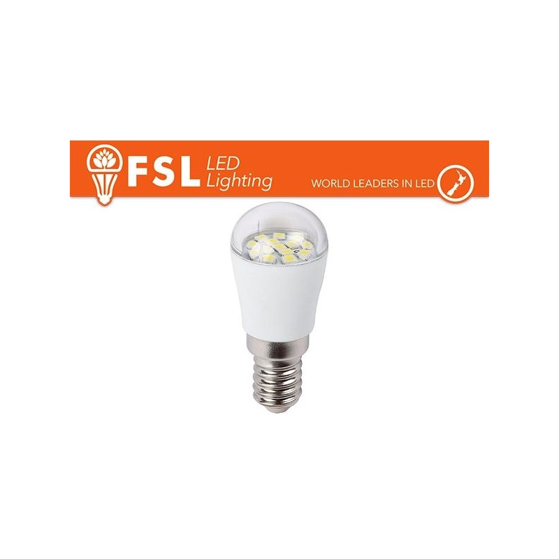 T26 - 1,3W 6500K 110LM 120º 26*61mm CRI80 E14 IP54 25.000H