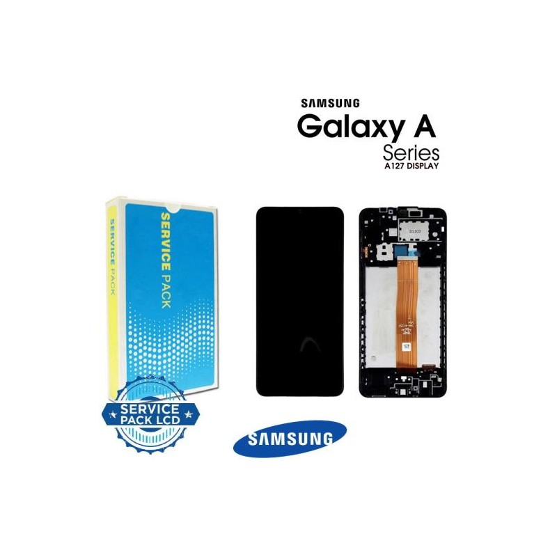 Lcd Samsung SM-A127 Galaxy A12 2021 Nacho Nero GH82-26485A