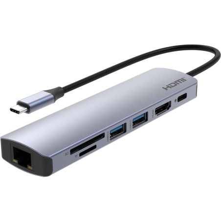 Adattatore da USB-C a HDMI, 4K60Hz , HDR + USB3.0-3.1-3.2 