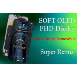 Lcd iPhone 12Pro Max Oled Soft FHD Selezione A+ IC Removibil