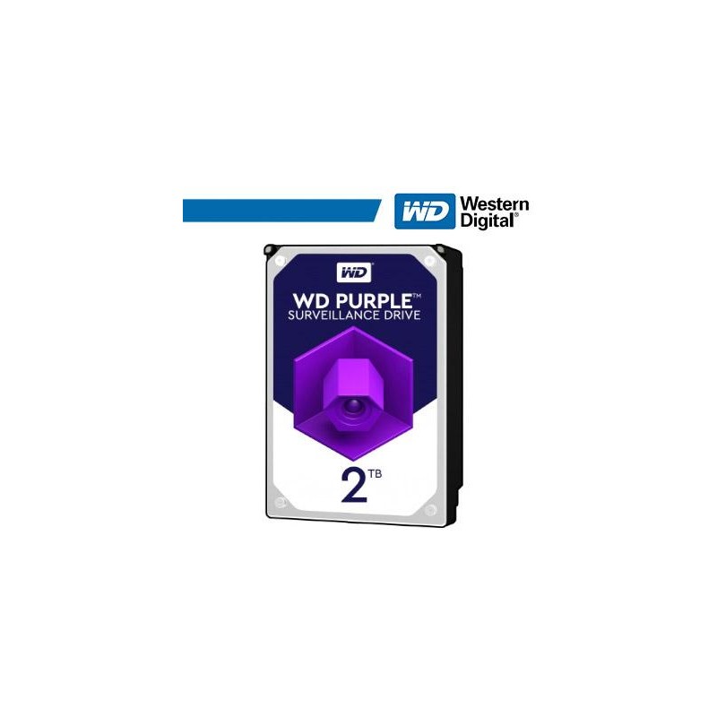 Western Digital HDD int.2TB WD23PURZ, PURPLE