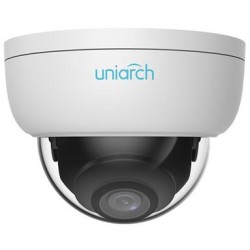 2MP Uniarch Minidome IPCamera, Ottica 4.0mm Ik10