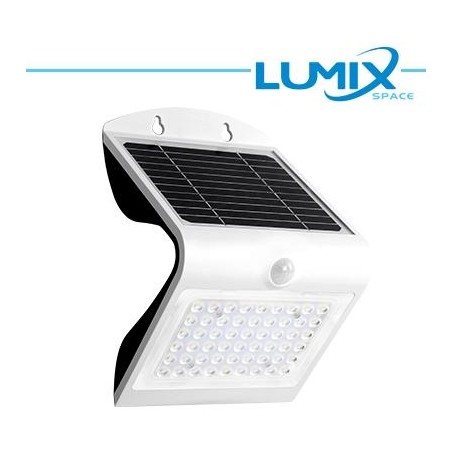 Lampada da parete LED solare senza fili con Sensori 500lm