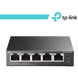 TP-Link 5-Port Gigabit Easy Smart Switch con 4-Porte PoE+