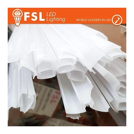 Cover diffusore Opale per profilo ad Incasso - 2 metri