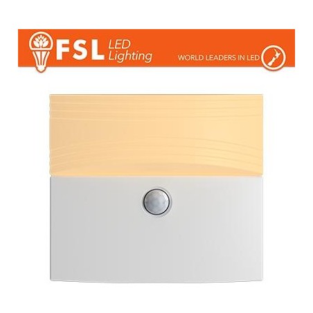 Luce notturna ricaricabile con sensore di movimento con espositore