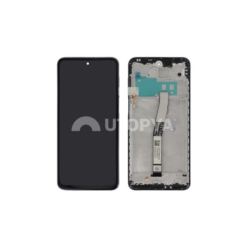 Display Nero  Redmi Note 9S (con Telaio)