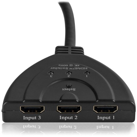 Premium HDMI Switch  3X1 Pigtail v2.0 4Kx2K@60Hz