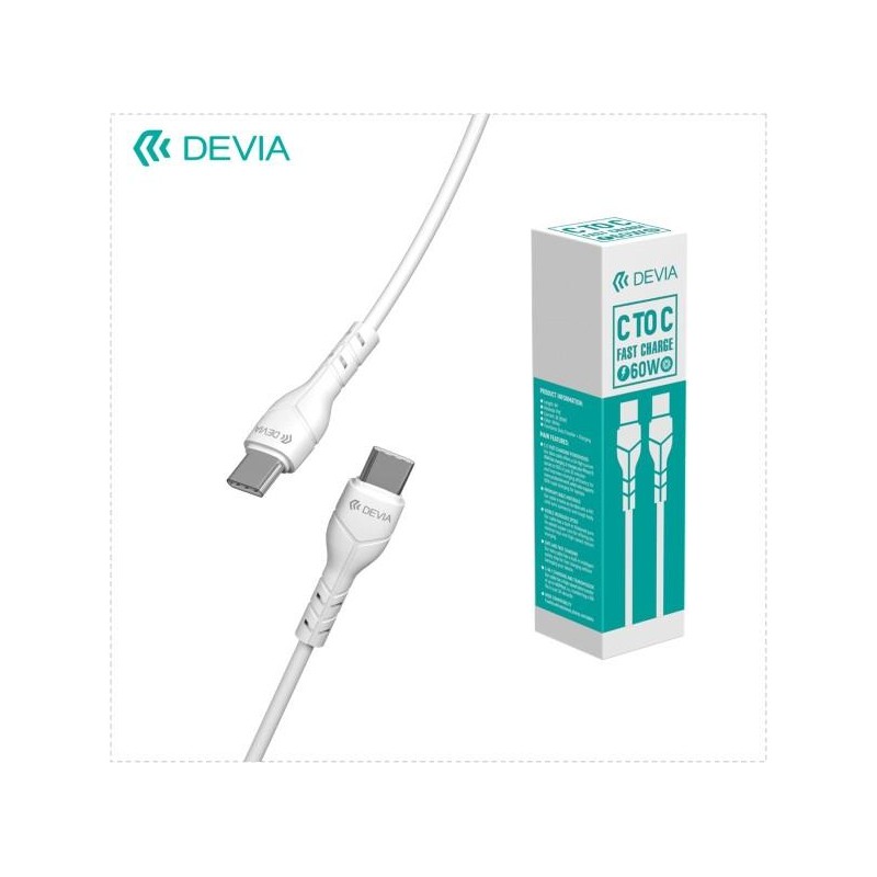 Cavo da C a C 60 Watt  lunghezza 1 metro ricambio espositore Kintone