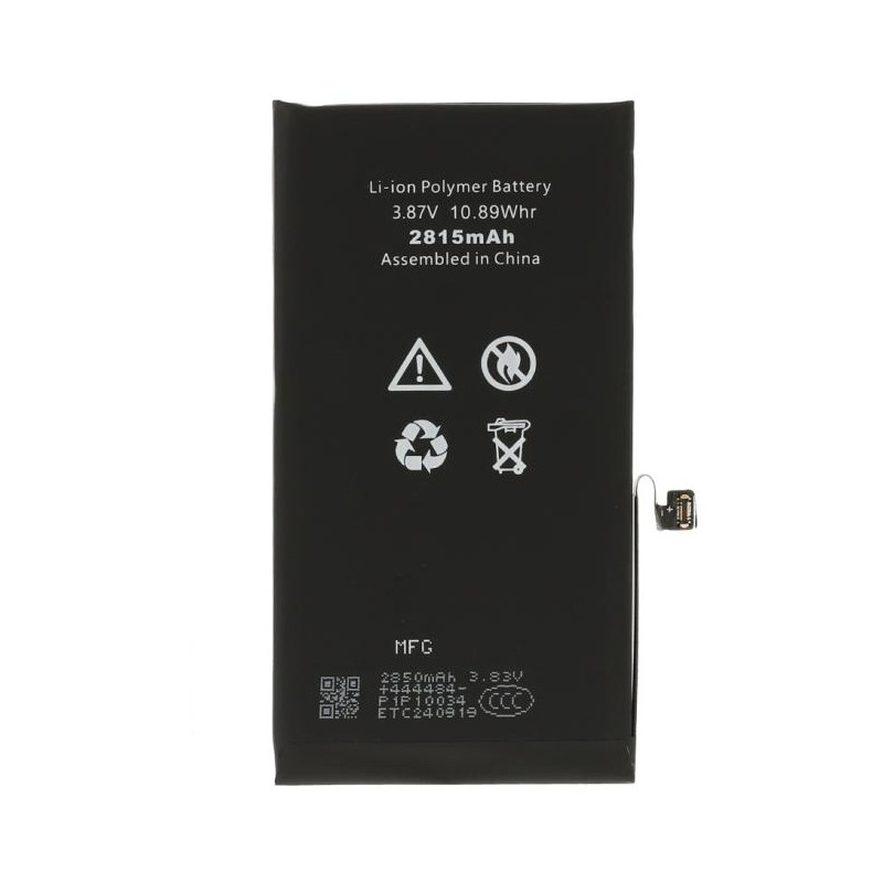 IP 12/12 Pro Batteria Diagnostica 2815mAh Nero S+