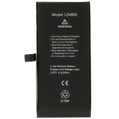 IP 12 mini Batteria Diagnostica 2227 mAh Nero S+