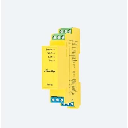 Shelly PRO RGBWW PM -  Controller Smart 5 canali (RGBWW) WIFi/BT/LAN Din Rail