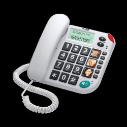 Telefono Fisso MAXCOM KXT480 Bianco