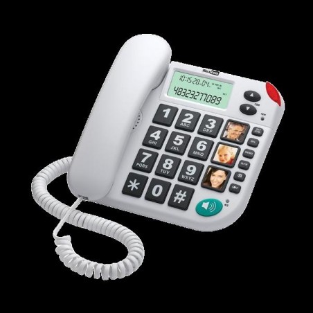 Telefono Fisso MAXCOM KXT480 Bianco