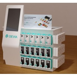Espositore Devia con Display per plotter taglia pellicole ed esposizione prodott