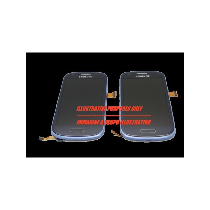 Lcd Completo per Samsung Galaxy S3 Mini Blu GH97-14204B