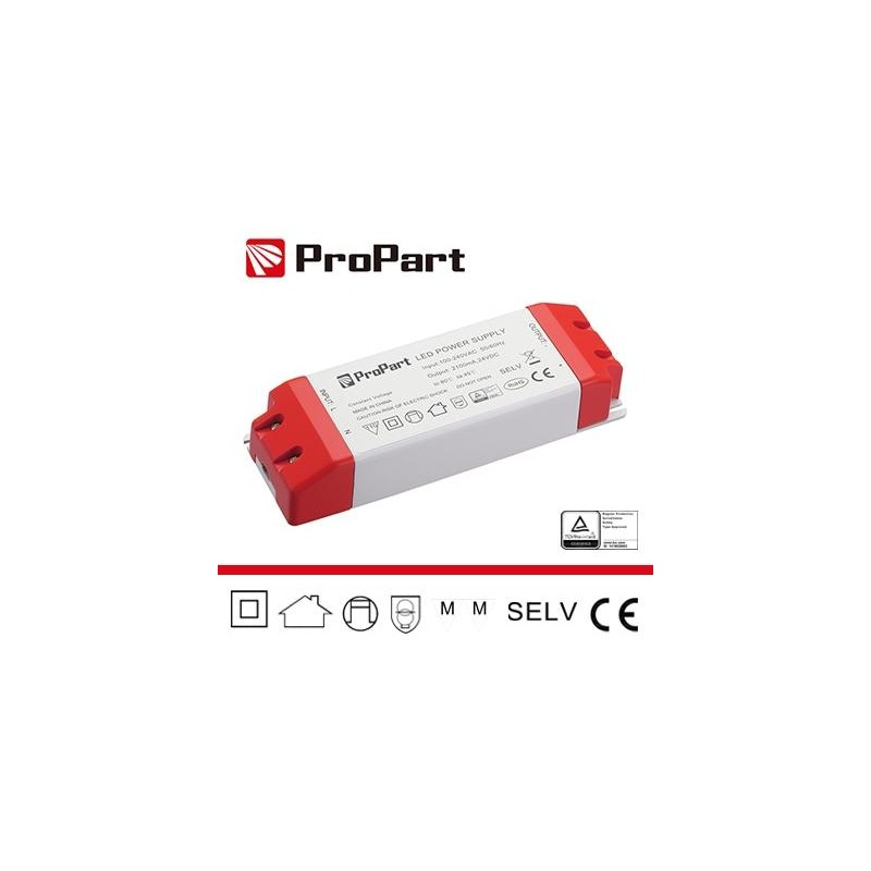 Alimentatore IP20 24V 80W 3.3A  Size:170*57*32mm