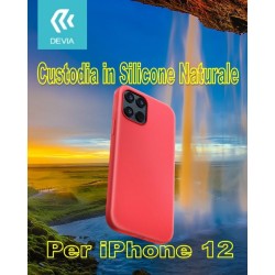 Cover in Silicone Waterproof per iPhone 12 Pro Max Rossa