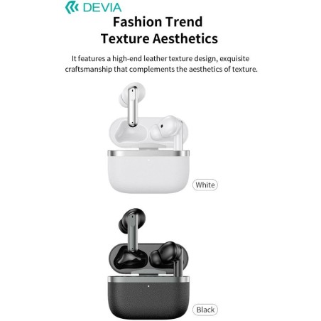 Auricolari carica wireless ANC TWS Ultra1 con annullamento rumore esterno Neri