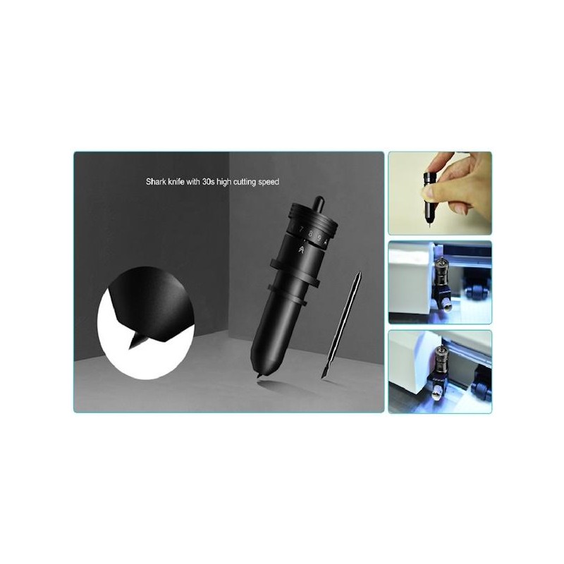 Ricambio Punta da taglio regolabile per Plotter nera