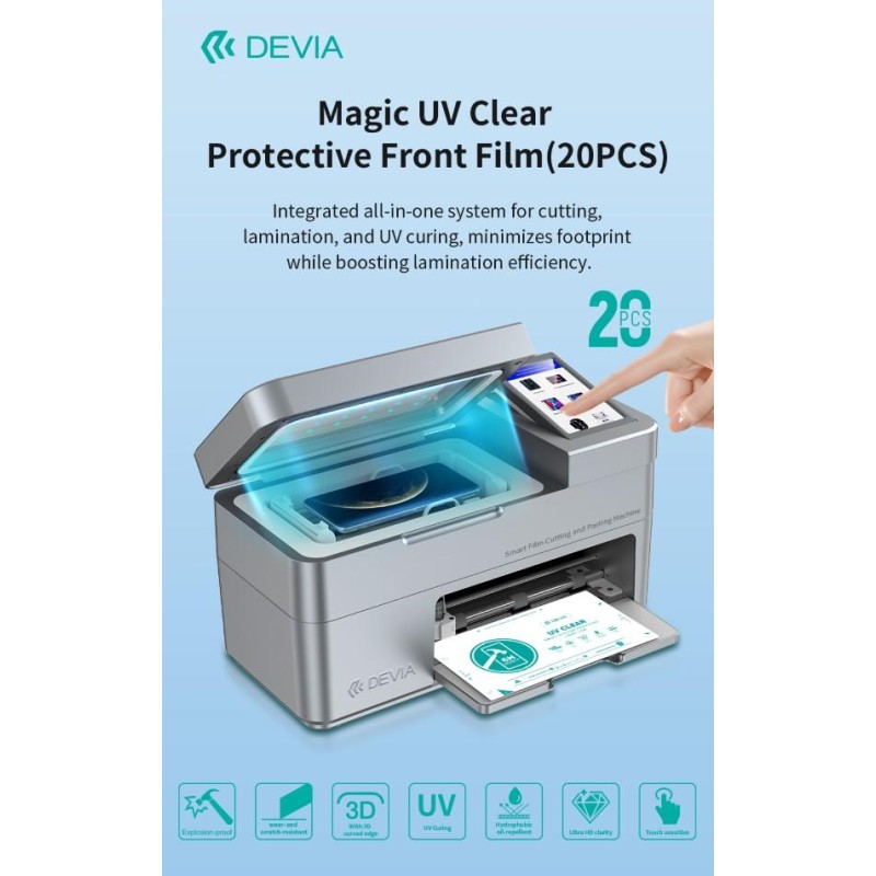 Pellicole Smartphones UV Trasparenti per plotter PT021 Magic