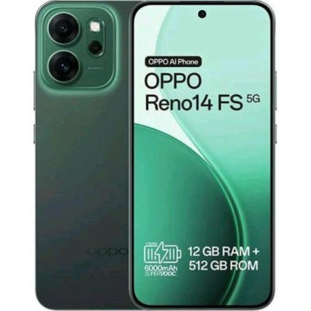 OPPO Reno 14FS 12+512  Luminous Green Official Italia