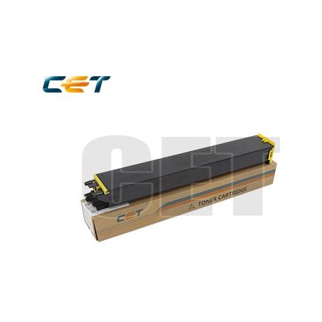 CET Yellow Toner Cartridge SHARP BP-50C26,BP-50C31 -24K/401g/PcBP-GT70YA