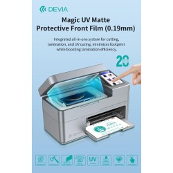 Pellicole 0,19mm Smartphones UV Trasparenti per plotter Magic 20 pz