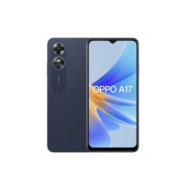 OPPO A17 Midnight Black ,4GB,64GB--BRAND