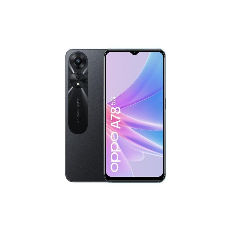 OPPO A78 5G 8 128GB Glowing Black ,8GB,128GB--BRAND